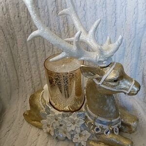 Kringle Express Reindeer Candle Holder